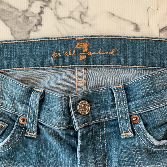 7 for all Mankind denim Bermuda shorts - Picture 5 of 7